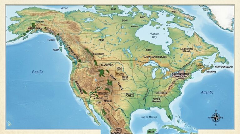Indigenous Rights in North America’s Territories 10 Topographic map North 202603201754
