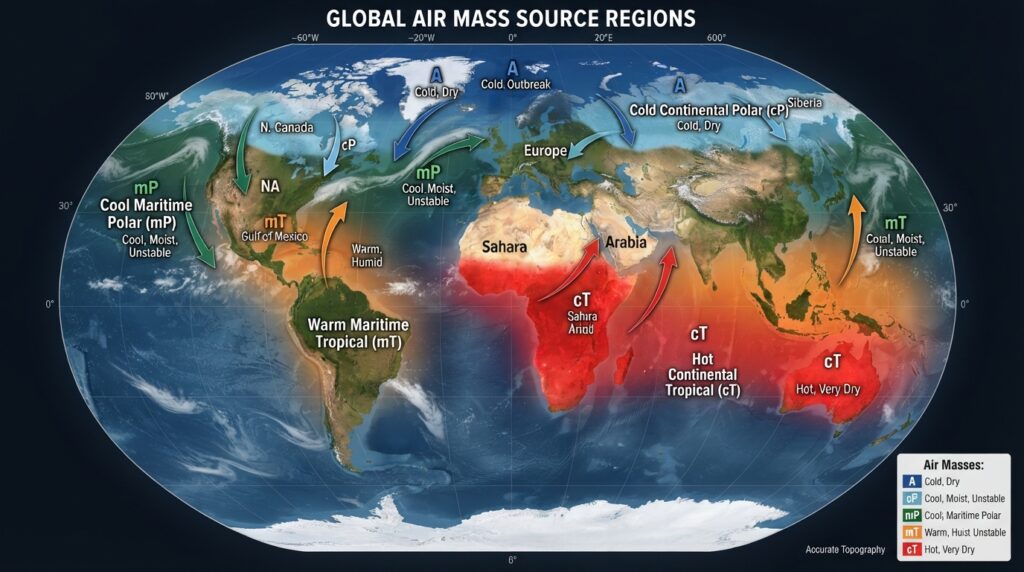 Creating global air mass map 202608221043