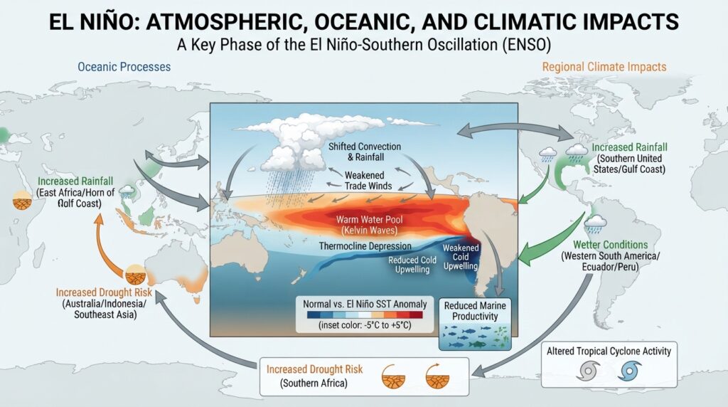 Infographic illustrating El Nino… 202608261257