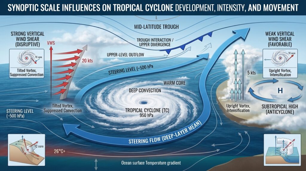 Severe Weather Prediction Using Synoptic Meteorology 7 Meteorology diagram of tropical … 202608271222