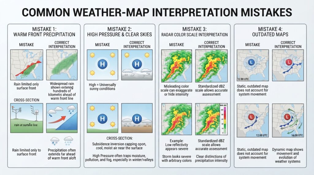 Weather Maps and How to Read Them 7 Meteorology infographic illustra… 202608220717