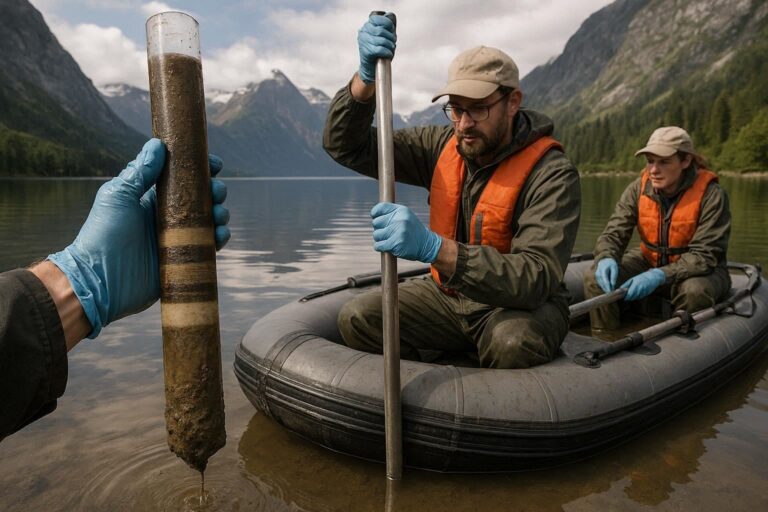 Sediment Cores from Lakes 9 OIG1 2 32