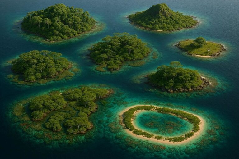 Geological Features Examples Island TYPES OF ISLANDS - geographyclassroom