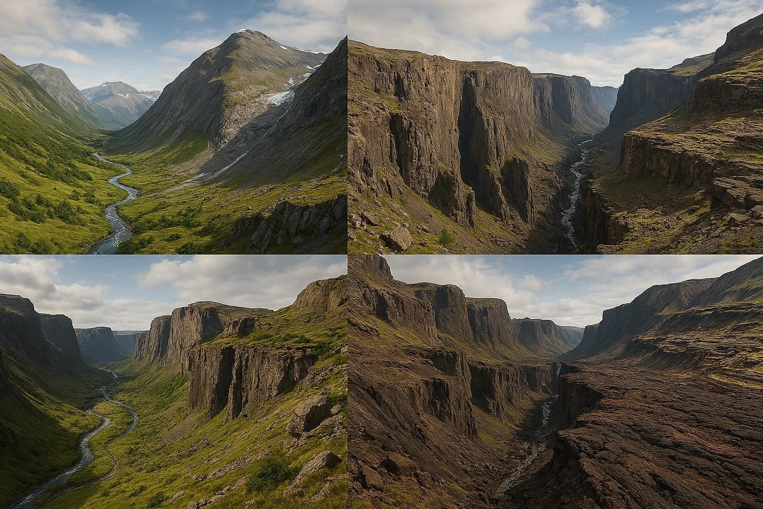 Valley Examples Geological Wonders: Valleys Through Time