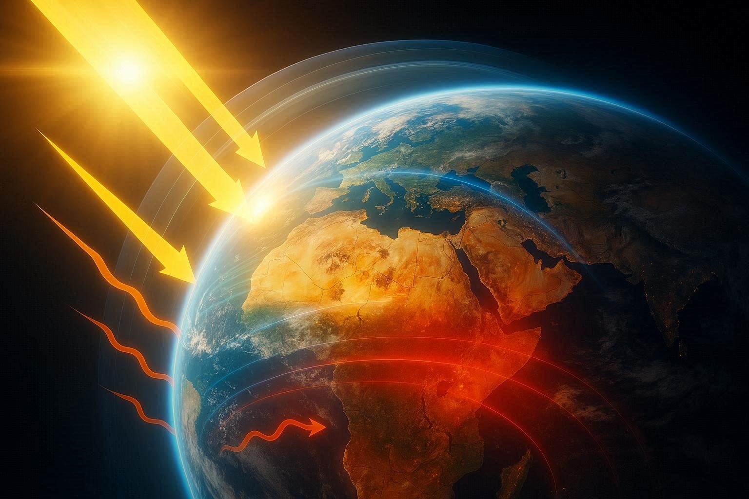 Earth Rays Solar Radiation and Earth’s Energy Balance - geographyclassroom