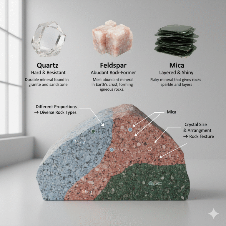 The Role of Quartz, Feldspar, and Mica in Rock Formation 4 Gemini Generated Image a2vltqa2vltqa2vl