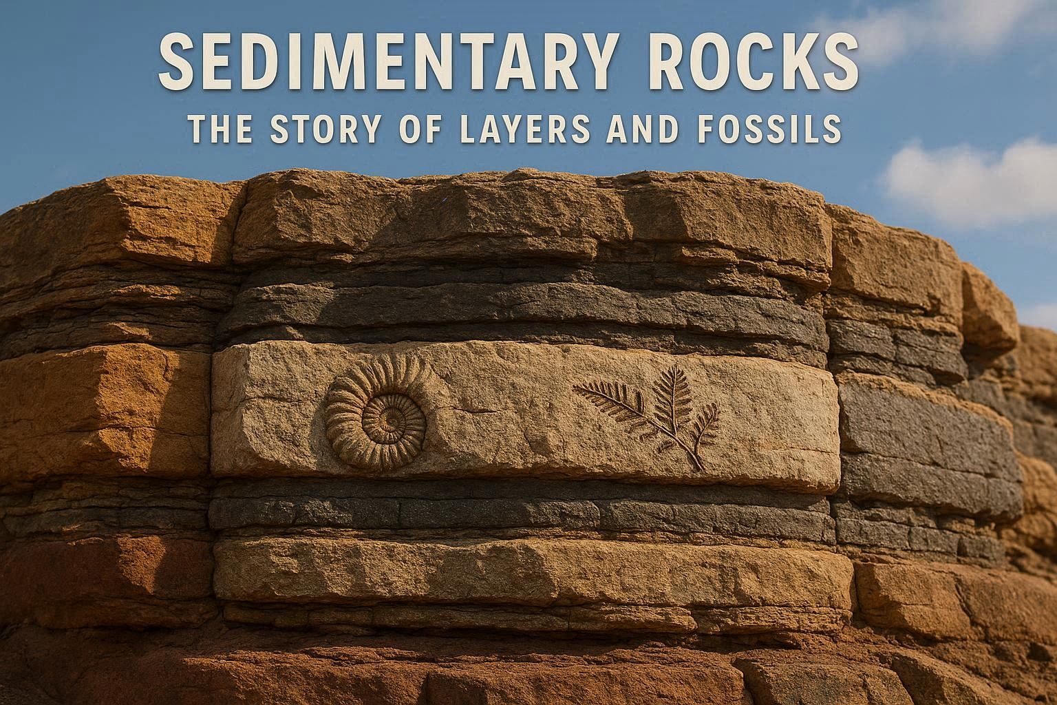 Sedimentary Rocks: The Story of Layers and Fossils - geographyclassroom