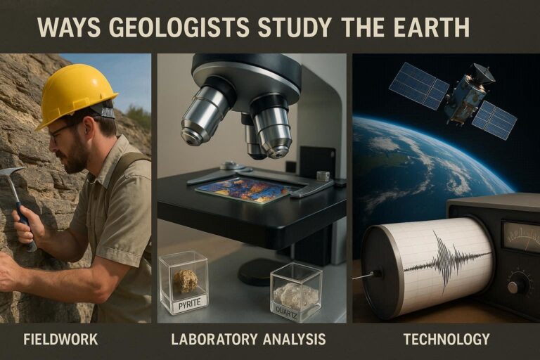 How Do Geologists Study the Earth? 5 OIG2.W4