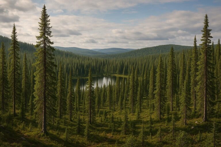 Taiga (Boreal Forest) (Canada, Russia, Scandinavia) 8 OIG4 13