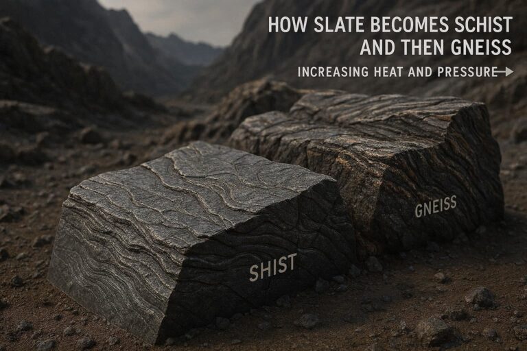 How Slate Becomes Schist and Then Gneiss 1 OIG4 2 7