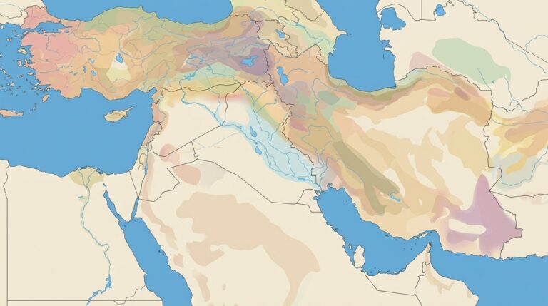 Middle east map political cultural 0d9a067ad7