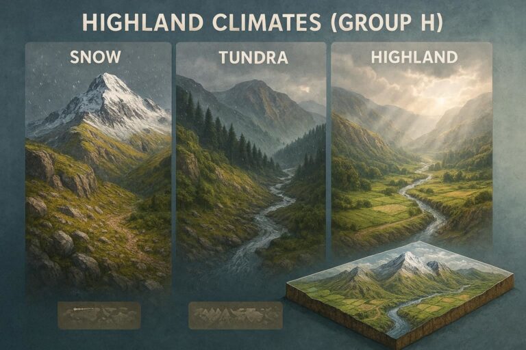 Highland Climates (Group H): Mountains and Microclimates 4 OIG3 8 1 1