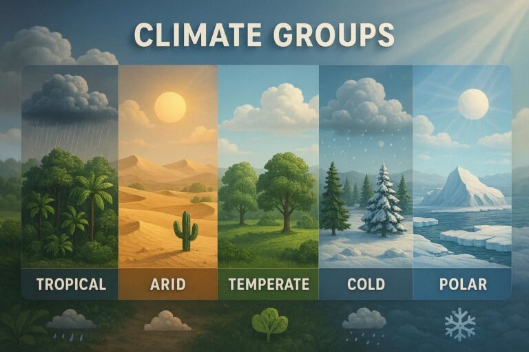 The Five Major Climate Groups 3 OIG4 1 1 2