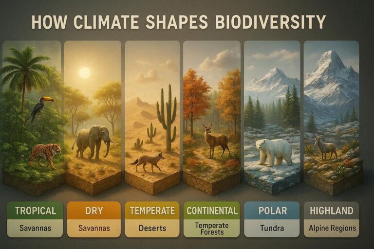 How Climate Shapes Biodiversity: Köppen Zones and Biomes 6 OIG4 3 1 1