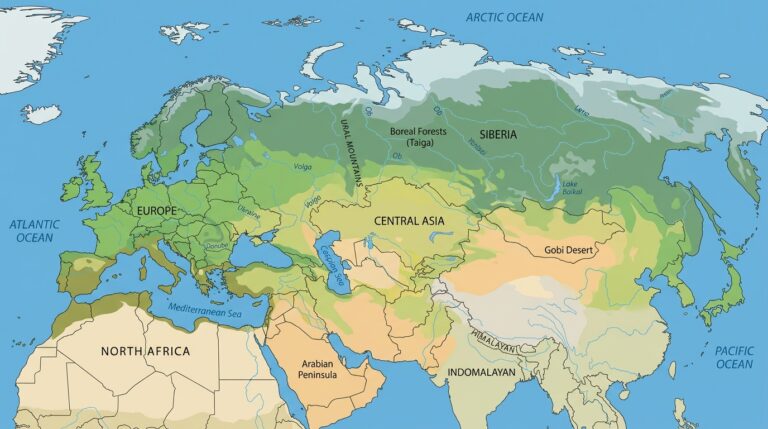 Palearctic realm map ecosystems 7b19419620