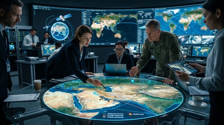 People analyzing digital map a21d160324