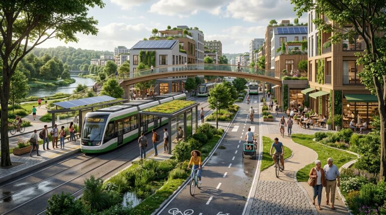 People interacting in livable city e419b8336e