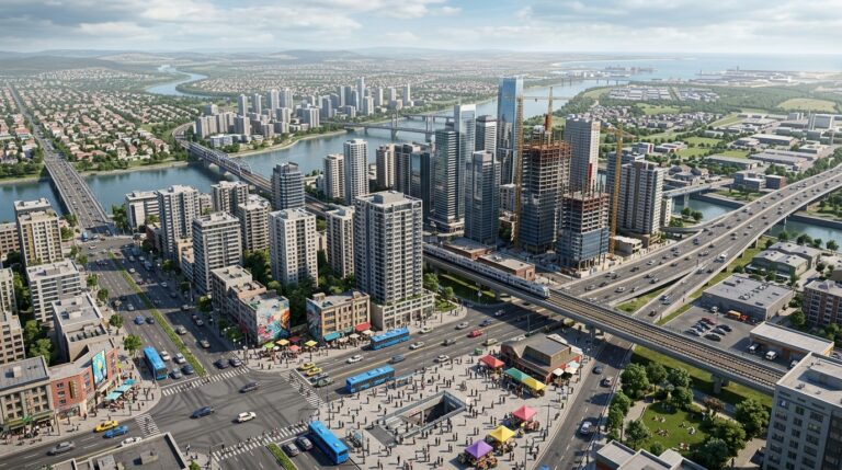 Urban geography showing city growth 76613f3544