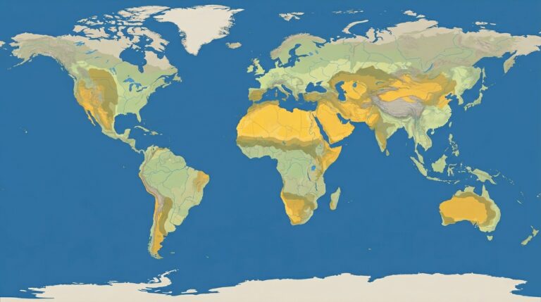 World map dry regions highlighted 2692e38f42