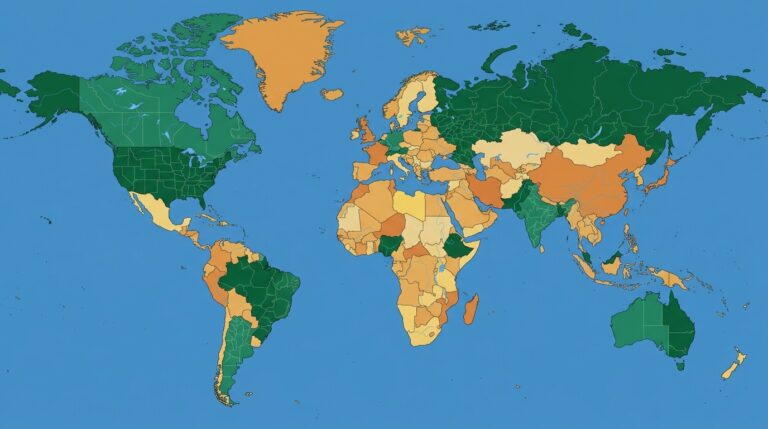 World map federal unitary systems 264eba4f23