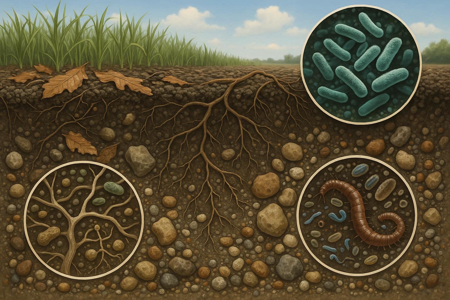 Understanding Soil Composition: Minerals, Organic Matter, and Microbes ...