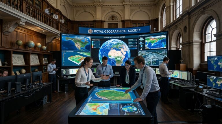 GIS center analyzing 202604130615