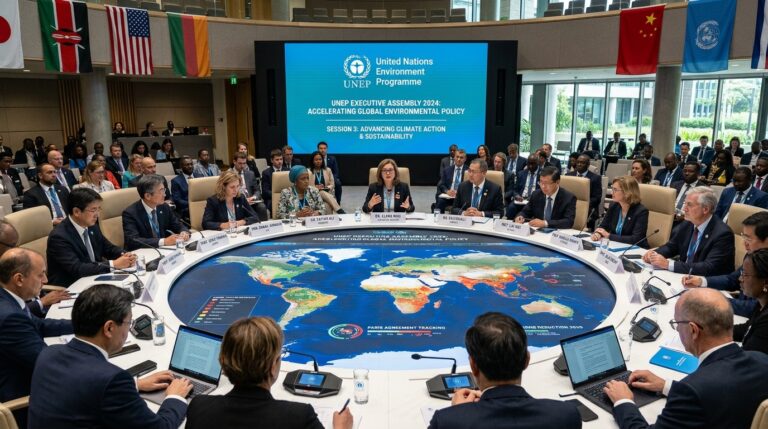 UN officials discussing 202604130834