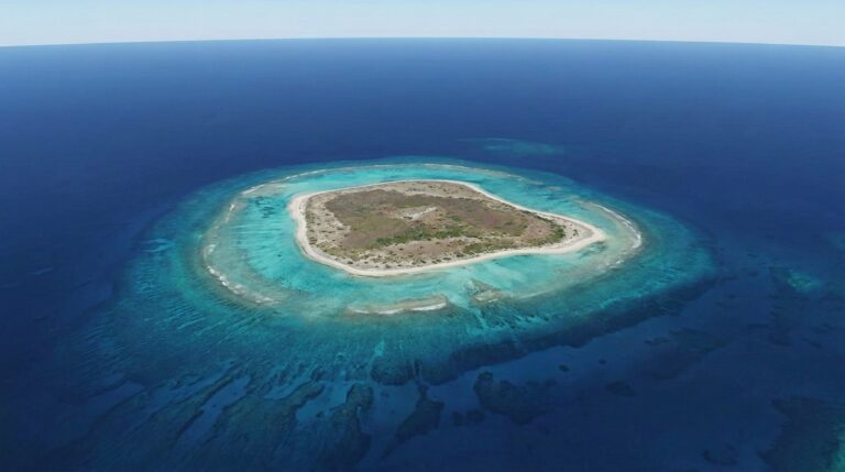 Howland Island 4 3D terrain visualization Howland… 202605161949